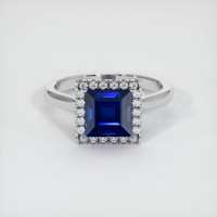 2.19 Ct. Sapphire Ring, Platinum 950 1