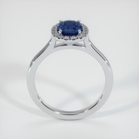 1.35 Ct. Blue Sapphire Ring, Platinum 950 3