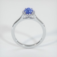0.89 Ct. Sapphire Ring, Platinum 950 3