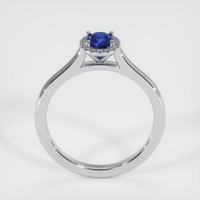 0.53 Ct. Blue Sapphire Ring, Platinum 950 3