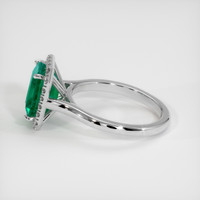 2.23 Ct. Emerald Ring, Platinum 950 4