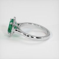 1.74 Ct. Emerald Ring, Platinum 950 4