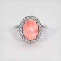 3.65 Ct. Gemstone Ring, Platinum 950 1