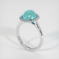 2.73 Ct. Gemstone Ring, Platinum 950 2