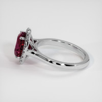 2.83 Ct. Gemstone Ring, Platinum 950 4