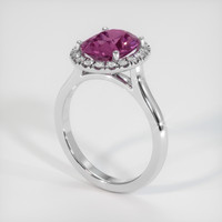 2.31 Ct. Gemstone Ring, Platinum 950 2