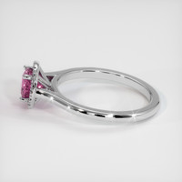 0.88 Ct. Gemstone Ring, Platinum 950 4