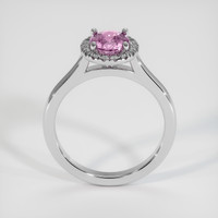 1.20 Ct. Pink Sapphire Ring, Platinum 950 3