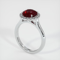 Ruby Ring 3.02 Ct., Platinum 950 Preview