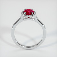 0.75 Ct. Ruby Ring, Platinum 950 3