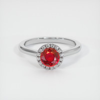 Ruby Ring 1.04 Ct., Platinum 950 Preview