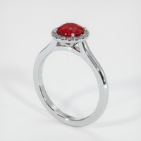 Ruby Ring 1.04 Ct., Platinum 950 Preview
