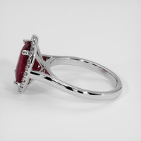 4.02 Ct. Ruby Ring, Platinum 950 4