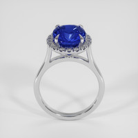 4.12 Ct. Blue Sapphire Ring, Platinum 950 3
