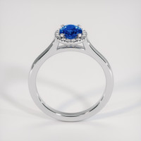 1.00 Ct. Blue Sapphire Ring, Platinum 950 3