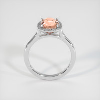 2.33 Ct. Padparadscha Sapphire Ring, Platinum 950 3