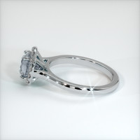 1.62 Ct. Sapphire Ring, Platinum 950 4
