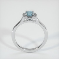 0.59 Ct. Sapphire Ring, Platinum 950 3