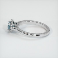 0.59 Ct. Sapphire Ring, Platinum 950 4
