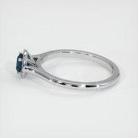0.58 Ct. Sapphire Ring, Platinum 950 4