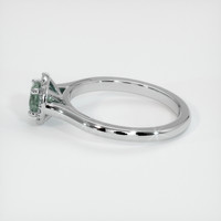 0.67 Ct. Sapphire Ring, Platinum 950 4