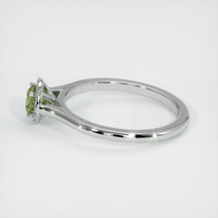 0.59 Ct. Sapphire Ring, Platinum 950 4
