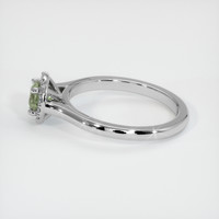 0.69 Ct. Sapphire Ring, Platinum 950 4