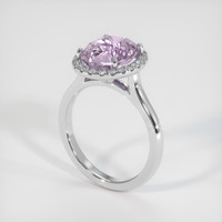 3.22 Ct. Sapphire Ring, Platinum 950 2