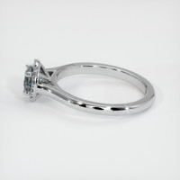 0.62 Ct. Sapphire Ring, Platinum 950 4