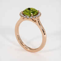 1.87 Ct. Gemstone Ring, 14K Rose Gold 2