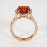 5.16 Ct. Gemstone Ring, 14K Rose Gold 3