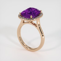 4.86 Ct. Gemstone Ring, 14K Rose Gold 2