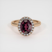 2.83 Ct. Gemstone Ring, 14K Rose Gold 1