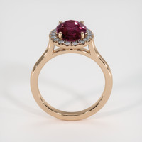 2.83 Ct. Gemstone Ring, 14K Rose Gold 3