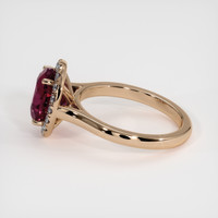 2.83 Ct. Gemstone Ring, 14K Rose Gold 4