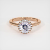 1.29 Ct. Gemstone Ring, 14K Rose Gold 1