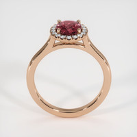 1.19 Ct. Sapphire Ring, 14K Rose Gold 3