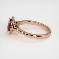 1.19 Ct. Sapphire Ring, 14K Rose Gold 4