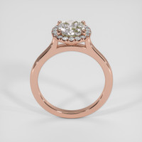 2.15 Ct. Color Change Sapphire Ring, 14K Rose Gold 3