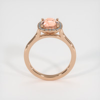2.33 Ct. Sapphire Ring, 14K Rose Gold 3