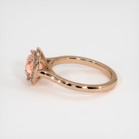 2.33 Ct. Sapphire Ring, 14K Rose Gold 4