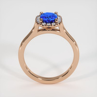 1.15 Ct. Sapphire Ring, 14K Rose Gold 3