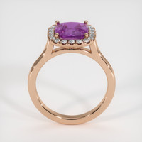 2.32 Ct. Sapphire Ring, 14K Rose Gold 3