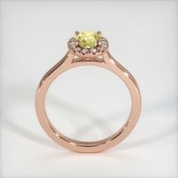 1.07 Ct. Sapphire Ring, 14K Rose Gold 3