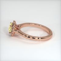 1.07 Ct. Sapphire Ring, 14K Rose Gold 4