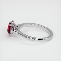1.62 Ct. Ruby Ring, 10K White Gold 4