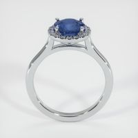 1.89 Ct. Blue Sapphire Ring, 14K White Gold 3