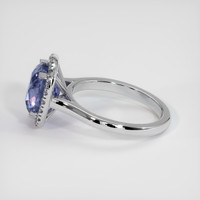 2.83 Ct. Gemstone Ring, 14K White Gold 4