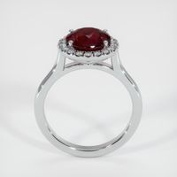 Ruby Ring 3.02 Ct. 14K White Gold Preview