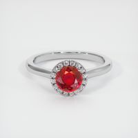 Ruby Ring 1.04 Ct., 14K White Gold Preview